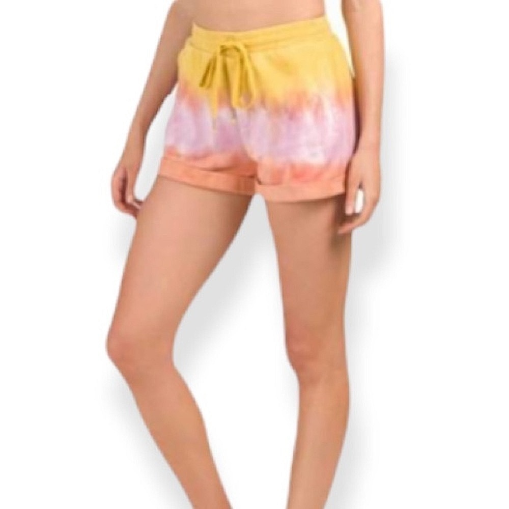 NWT Young Fabulous & Broke Parker shorts Rouge Bando Color cotton blend size L
